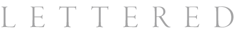 LETTERED